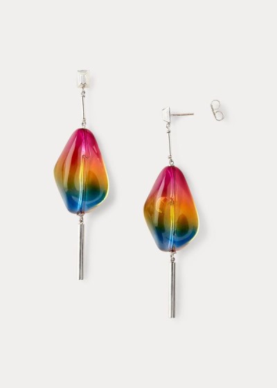 Pendientes Ralph Lauren Mujer Multicolor - Rainbow Drop - HDMNU8073